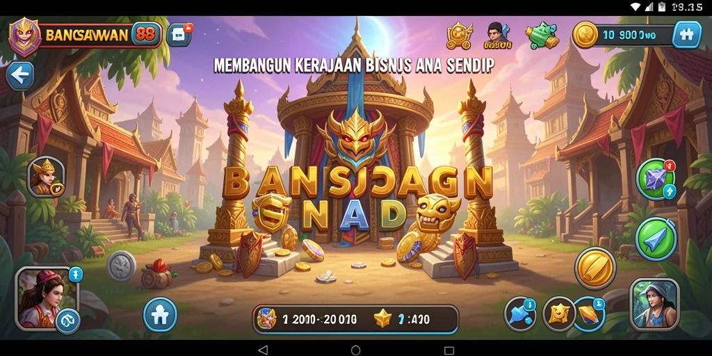 Screenshot gameplay BANGSAWAN88 yang menarik dan menantang.