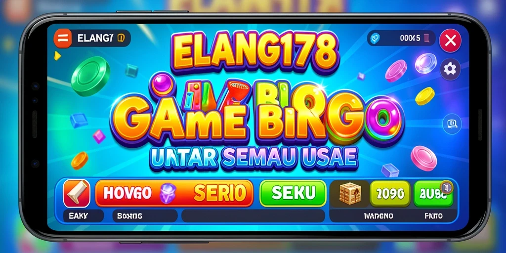 Tampilan gameplay seru dalam ELANG178 Bingo.