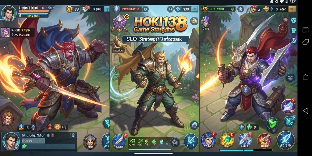 Screenshot gameplay HOKI138 menampilkan aksi pertempuran strategis yang mendebarkan.