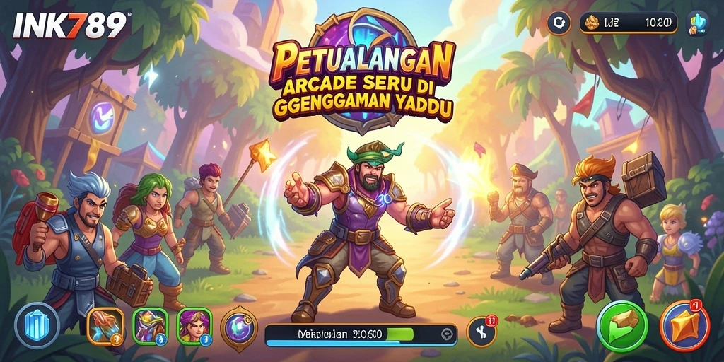 Tangkapan layar dari INK789 menampilkan aksi gameplay yang mendebarkan.
