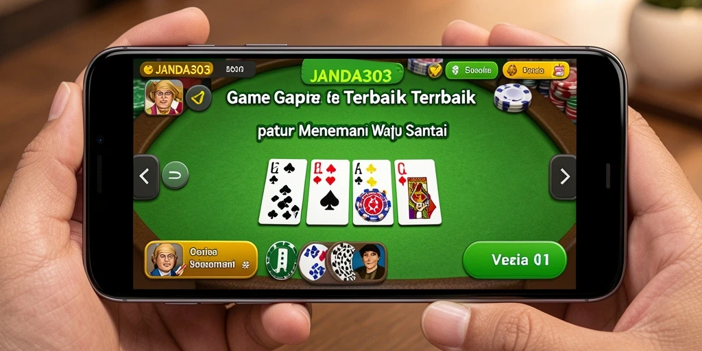Tampilan gameplay menarik JANDA303 dalam permainan Gaple.