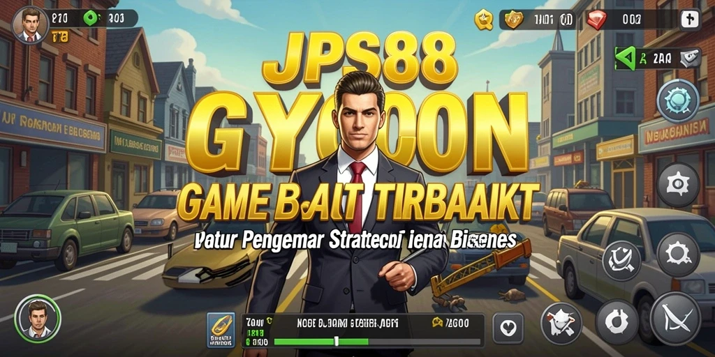 Tampilan gameplay JPS88 dengan elemen Tycoon yang menarik.