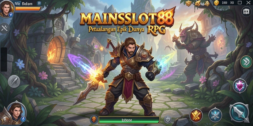Gameplay seru dalam dunia RPG MAINSLOT88 dengan grafik yang memukau.