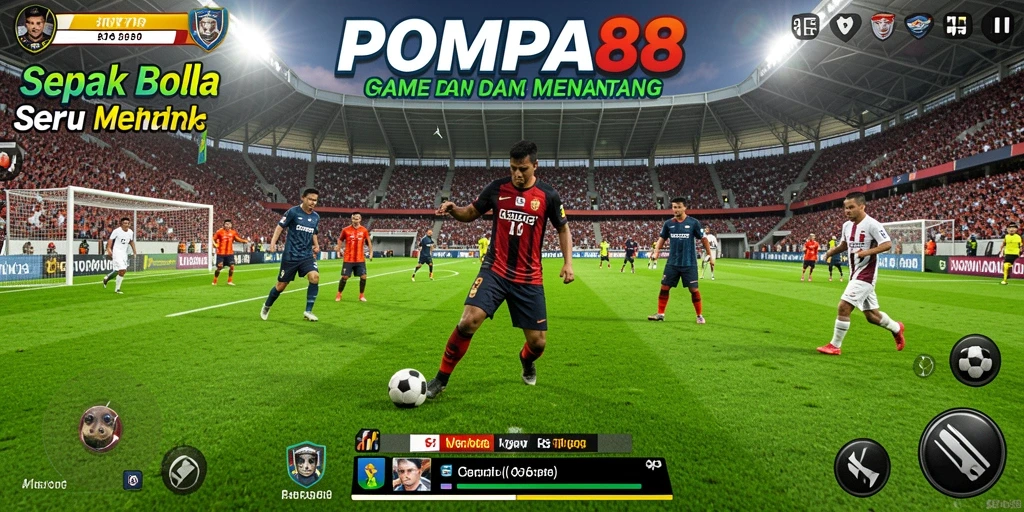 Tampilan gameplay POMPA88 yang menarik dan dinamis.