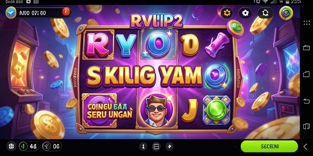 Screenshot gameplay Slot yang menampilkan putaran dan grafik menawan.