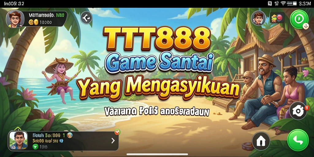 Screenshot gameplay TTT888 menampilkan momen seru dari permainan Casual.